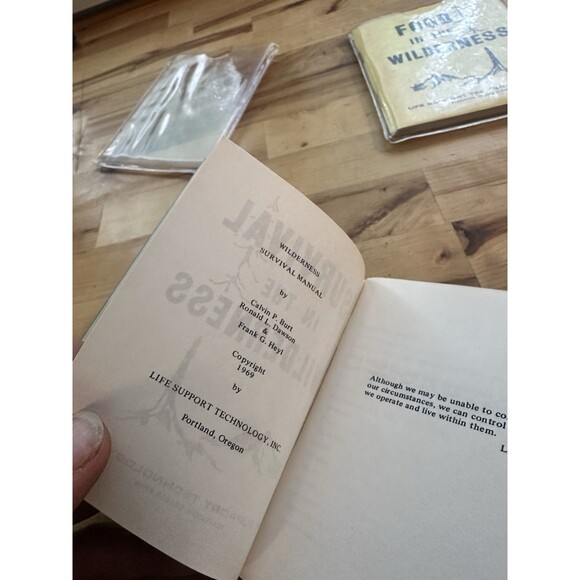 Vintage Pocket N Pak Library Food & Survival In The Wilderness Booklet Manual - Picture 5 of 6